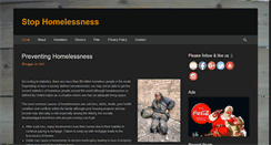 Desktop Screenshot of 2010homelessness.ca