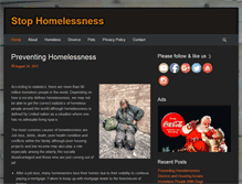 Tablet Screenshot of 2010homelessness.ca